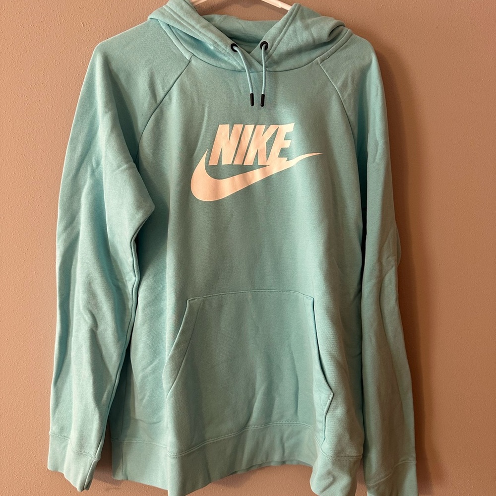 Nike teal hoodie !!